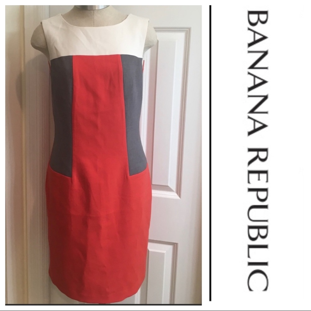Banana Republic Sleeveless fully lined dress